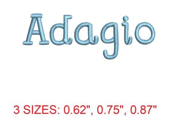 Adagio Font Review – Graceful Embroidery for Real Projects