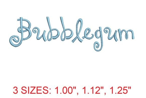 Bubblegum Font: An Embroidery Designer’s Honest Review