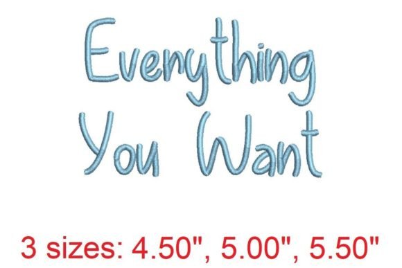 Everything You Want Embroidery Font: A Designer's Review