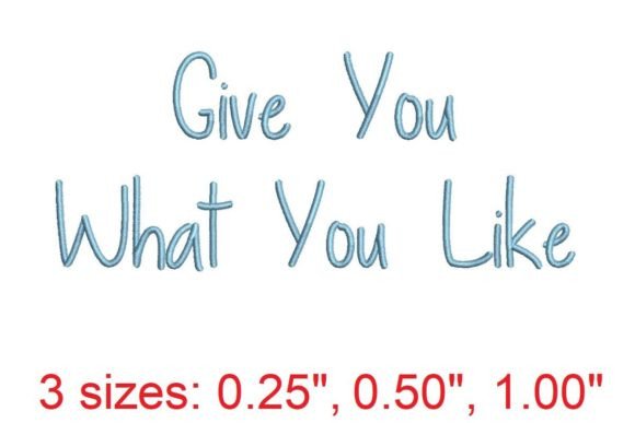 Give You What You Like