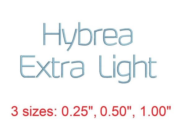 Hybrea XI: A Review for Real Embroidery Projects