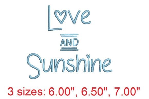 Love and Sunshine: A Seasonal Embroidery Gem