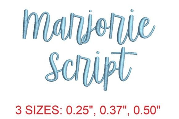 Marjorie Script Embroidery Font: A Designer's Review for Seasonal Collections