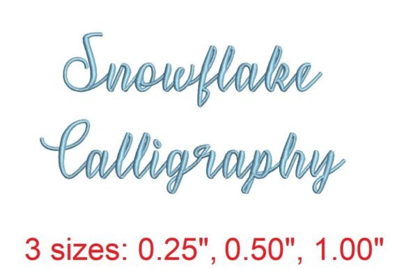 Snowflakes Calligraphy Review