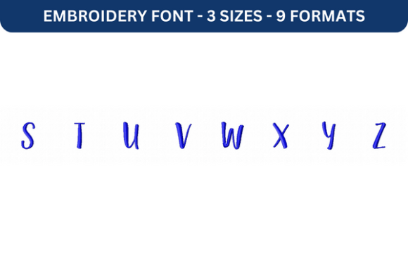 Sugar Plums Font Upper S to Z – A Designer's Review